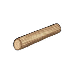 Perfect Hickory Log