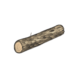 Sturdy Pine Log